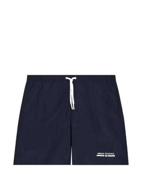 drawstring-fastening swim shorts by ARMANI EXCHANGE
