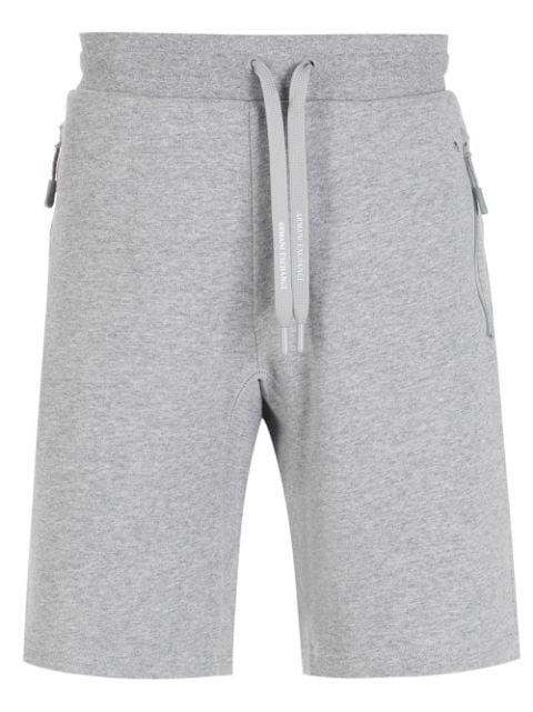 drawstring track shorts by ARMANI EXCHANGE