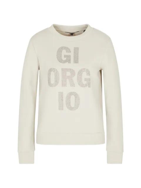 embellished sweatshirt by ARMANI EXCHANGE