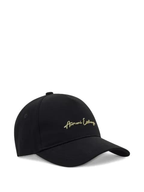 embroidered baseball cap by ARMANI EXCHANGE