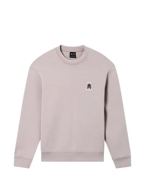 embroidered sweatshirt by ARMANI EXCHANGE