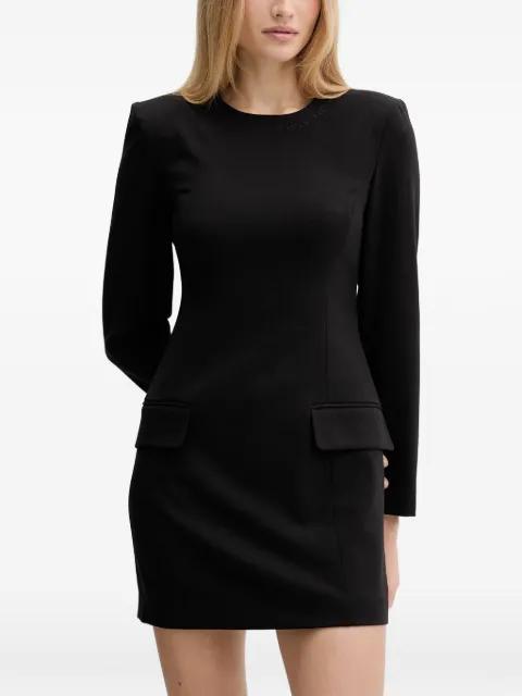 flap-pocket mini dress by ARMANI EXCHANGE