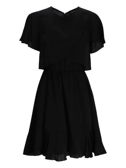 frill-detail layered dress by ARMANI EXCHANGE