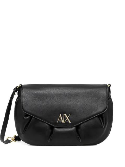 gathered-effect cross-body bag by ARMANI EXCHANGE