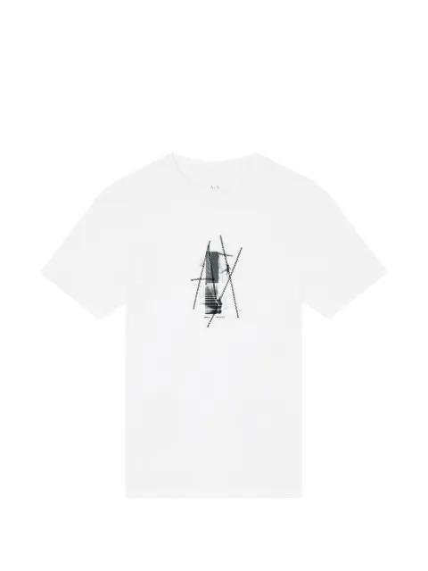 graphic-print T-shirt by ARMANI EXCHANGE