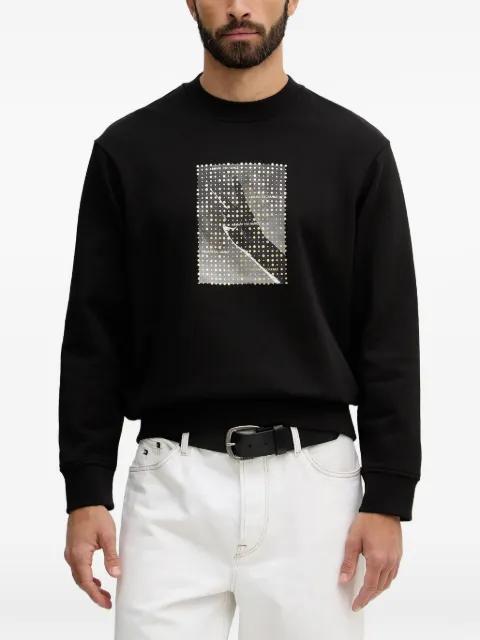 graphic-print sweatshirt by ARMANI EXCHANGE