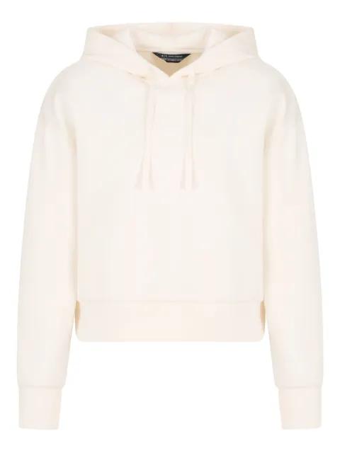 hoodied long-sleeve sweatshirt by ARMANI EXCHANGE