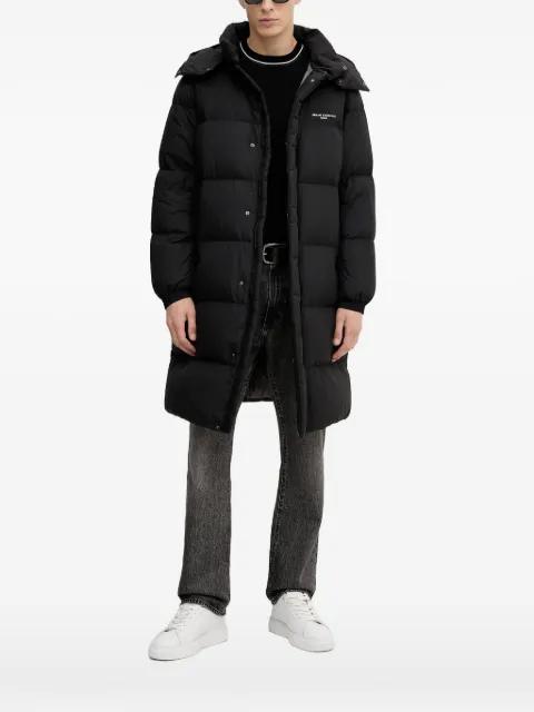hoodied quilted coat by ARMANI EXCHANGE