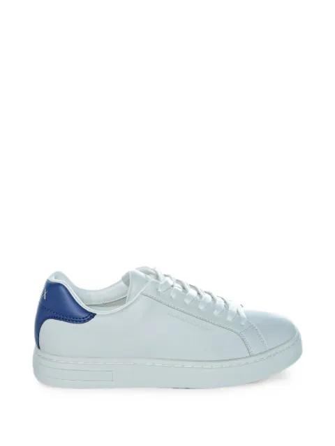 leather sneakers by ARMANI EXCHANGE