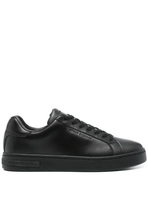 leather sneakers by ARMANI EXCHANGE