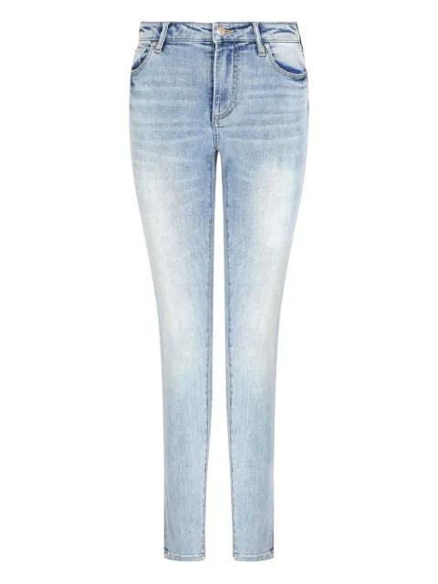 light-wash skinny jeans by ARMANI EXCHANGE