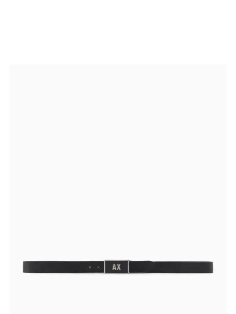 logo-buckle belt by ARMANI EXCHANGE