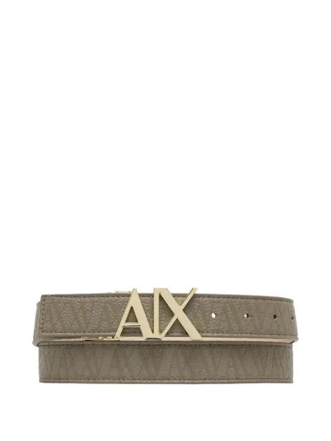logo-buckle belt by ARMANI EXCHANGE