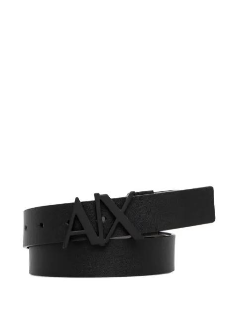 logo-buckle belt by ARMANI EXCHANGE