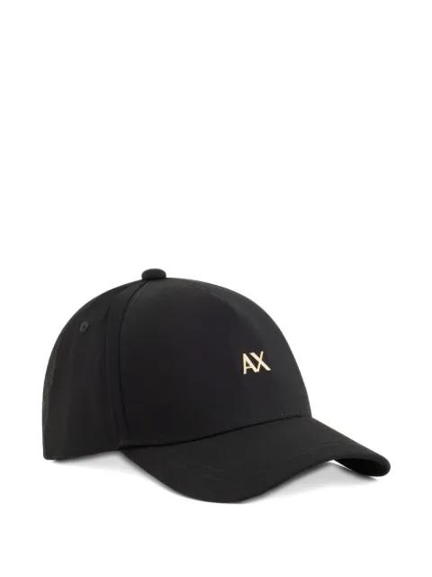 logo-detail baseball hat by ARMANI EXCHANGE