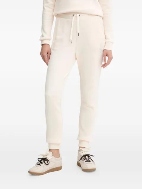 logo-detail drawstring track pants by ARMANI EXCHANGE