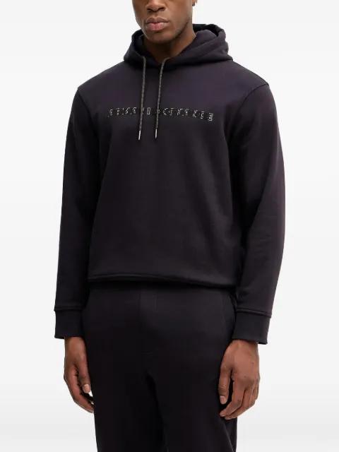 logo-detail hoodie by ARMANI EXCHANGE
