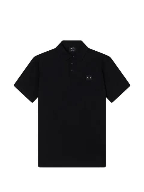 logo-detail polo shirt by ARMANI EXCHANGE