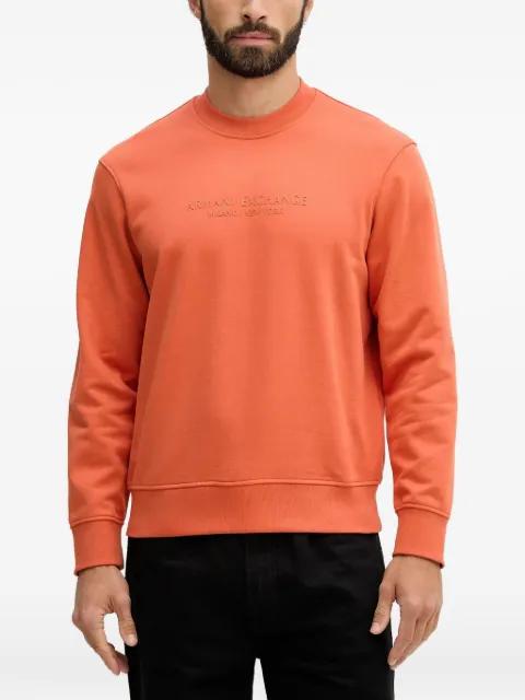 logo-detail sweatshirt by ARMANI EXCHANGE
