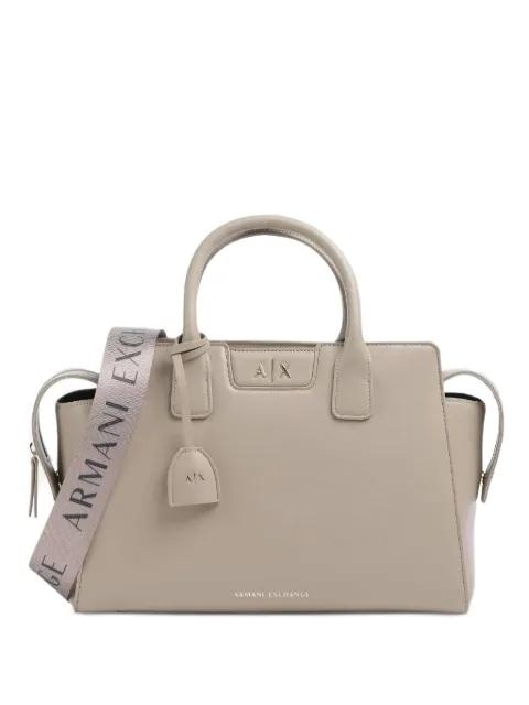 logo-detail tote bag by ARMANI EXCHANGE