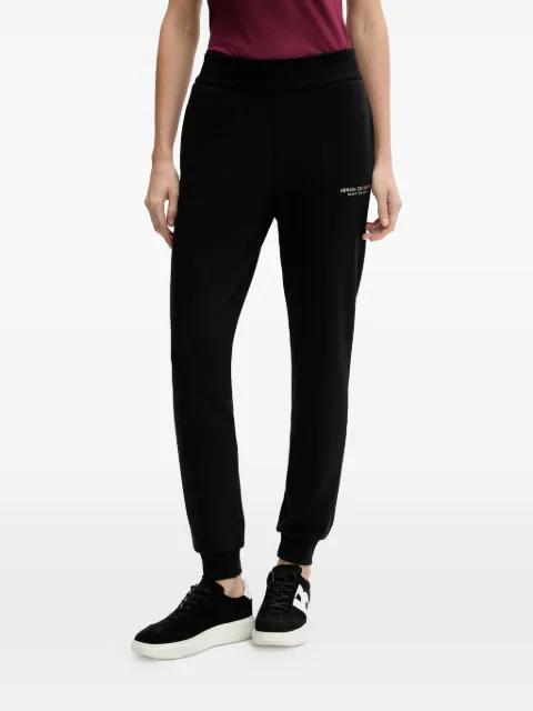 logo-detail track pants by ARMANI EXCHANGE