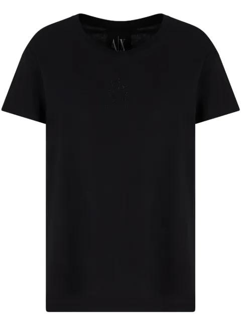 logo-embellished T-shirt by ARMANI EXCHANGE