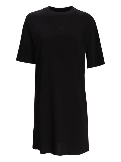 logo-embellished T-shirt dress by ARMANI EXCHANGE