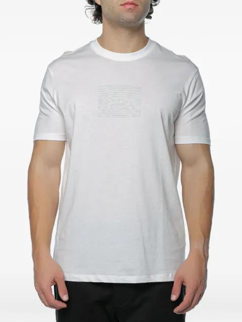 logo-embossed T-shirt by ARMANI EXCHANGE