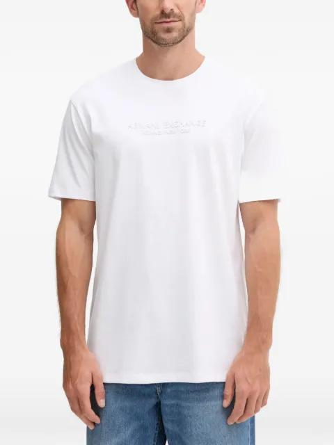 logo-embossed T-shirt by ARMANI EXCHANGE