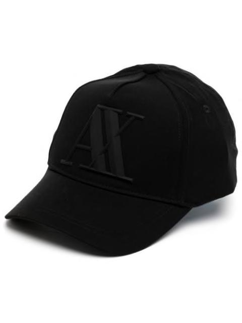 logo-embossed baseball cap by ARMANI EXCHANGE