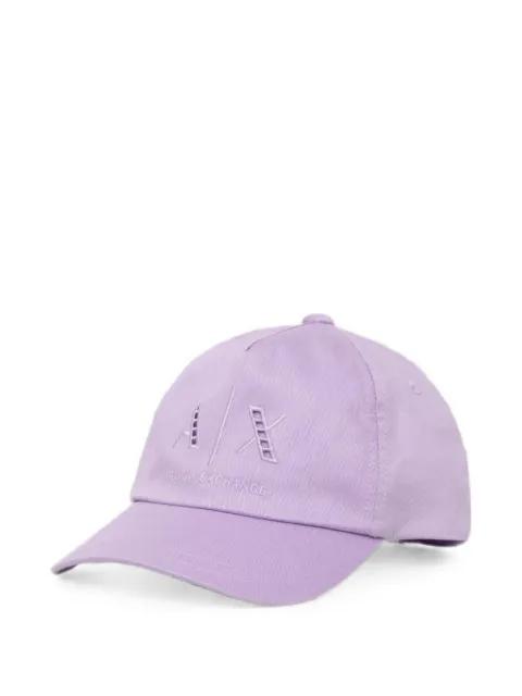 logo embroidered cap by ARMANI EXCHANGE