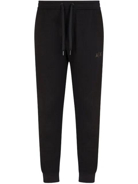 logo-embroidered track pants by ARMANI EXCHANGE