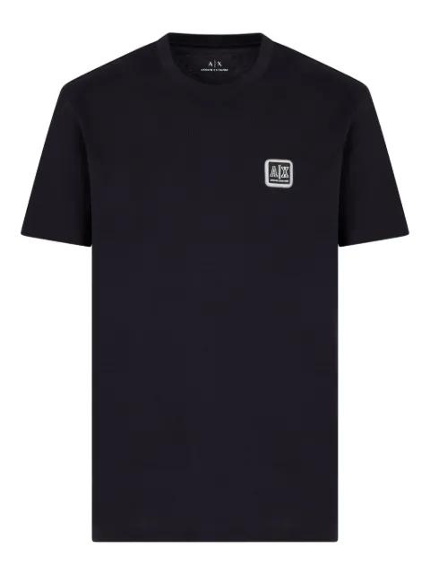 logo-patch T-shirt by ARMANI EXCHANGE