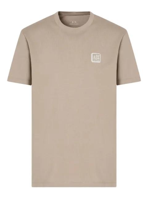 logo-patch T-shirt by ARMANI EXCHANGE