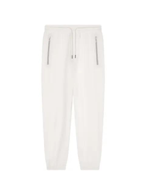 logo-patch drawstring track pants by ARMANI EXCHANGE