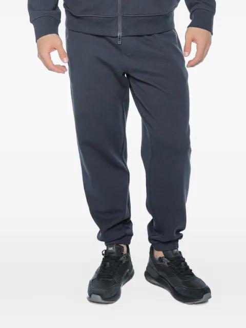logo-patch track pants by ARMANI EXCHANGE