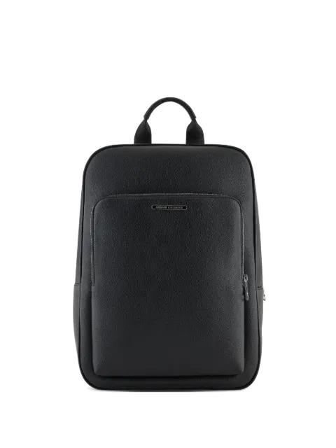 logo-plaque backpack by ARMANI EXCHANGE