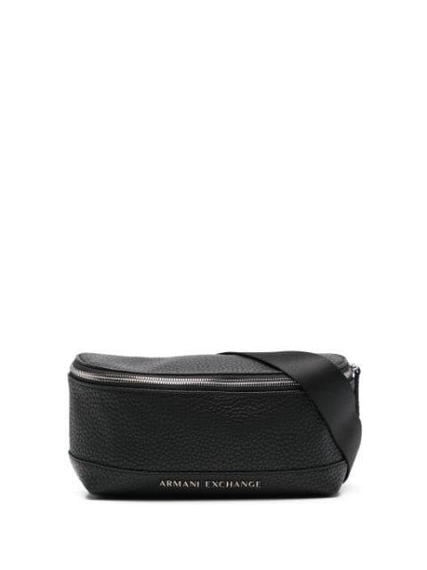 logo-plaque belt bag by ARMANI EXCHANGE