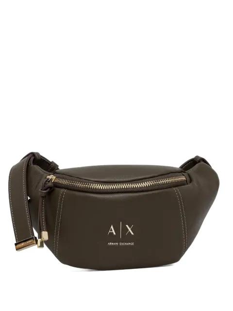 logo-plaque belt bag by ARMANI EXCHANGE