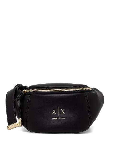 logo-plaque belt bag by ARMANI EXCHANGE