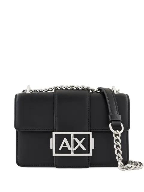 logo-plaque crossbody bag by ARMANI EXCHANGE