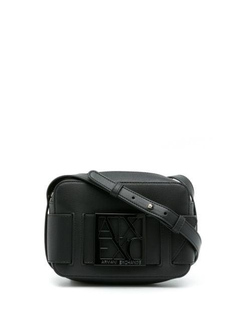 logo-plaque detail crossbody bag by ARMANI EXCHANGE