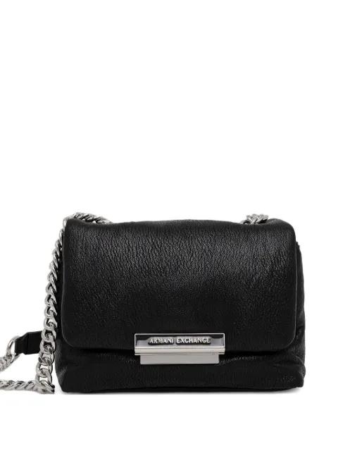 logo-plaque mini bag by ARMANI EXCHANGE