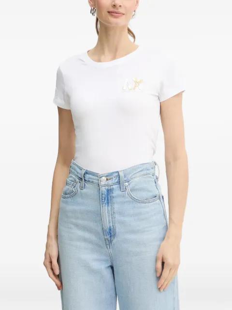 logo-plaque short-sleeve T-shirt by ARMANI EXCHANGE