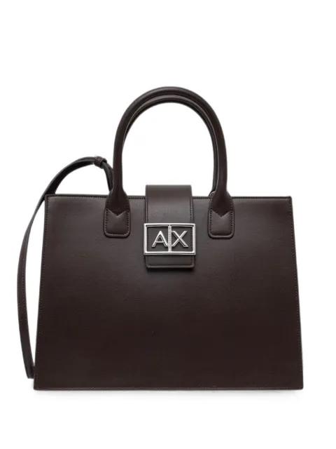 logo-plaque shoulder bag by ARMANI EXCHANGE