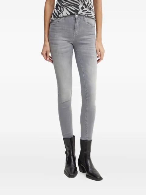 logo-plaque skinny jeans by ARMANI EXCHANGE