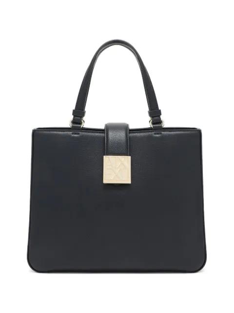 logo-plaque tote bag by ARMANI EXCHANGE