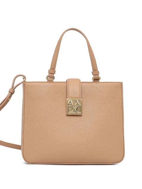 logo-plaque tote bag by ARMANI EXCHANGE