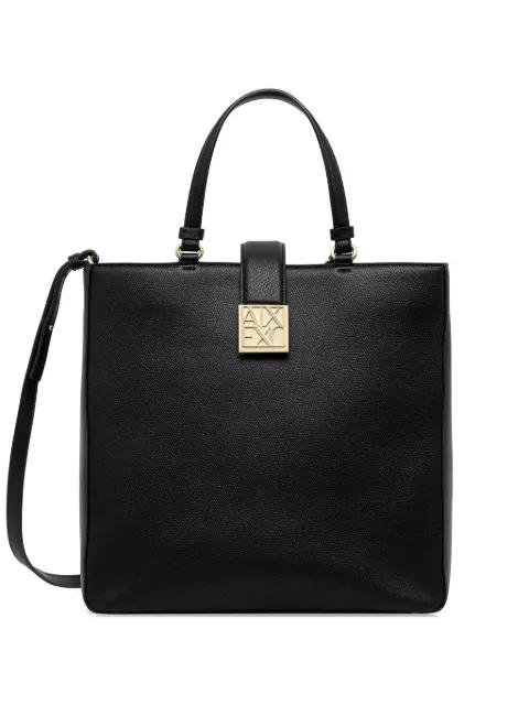 logo-plaque tote bag by ARMANI EXCHANGE