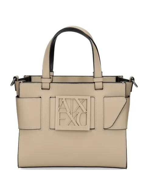 logo-plaque tote bag by ARMANI EXCHANGE